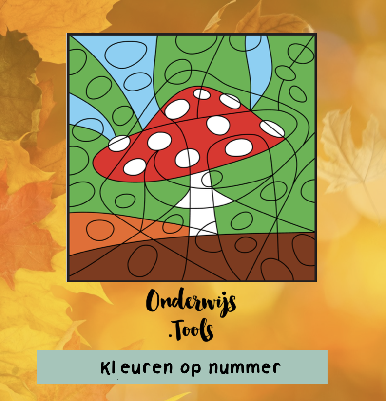 Kleuren op nummer – Herfst